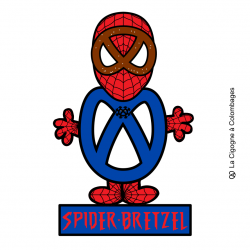 magnet Spider-Bretzel