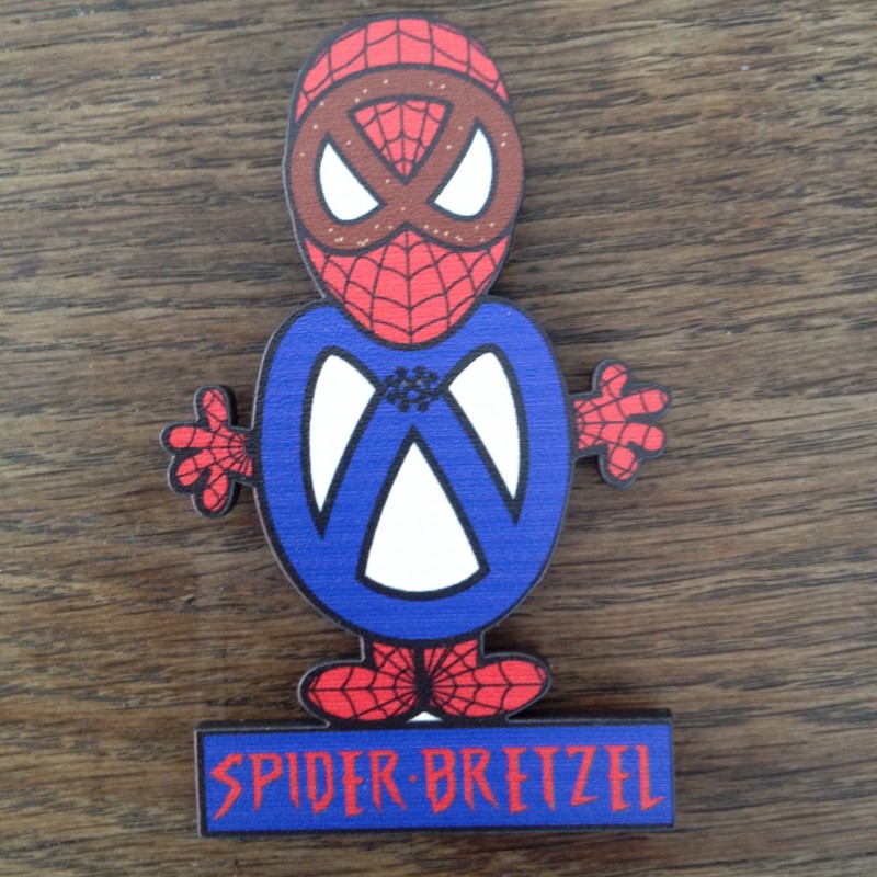 magnet Spider-Bretzel