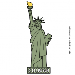 magnet Colmar - Statue de la Liberté